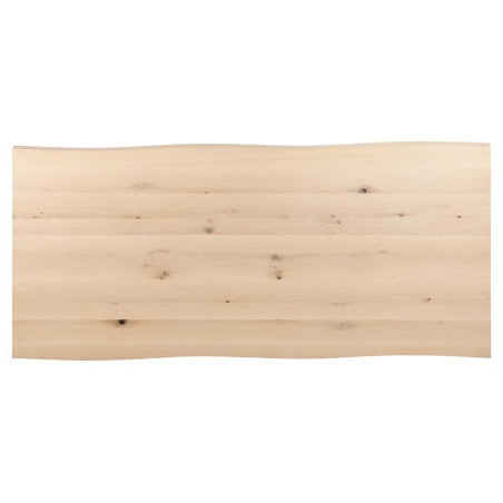 Stół loft Actona Malika 220x100cm dąb bielony - Stylowy i funkcjonalny