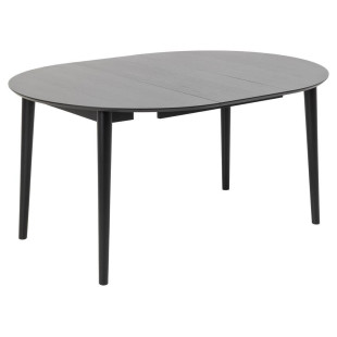Stół okrągły rozkładany Montreux Actona | Czarny, 115-154cm
