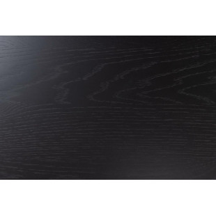 Stół rozkładany Montreux Actona | Czarny, Fornirowany 180-219x90cm