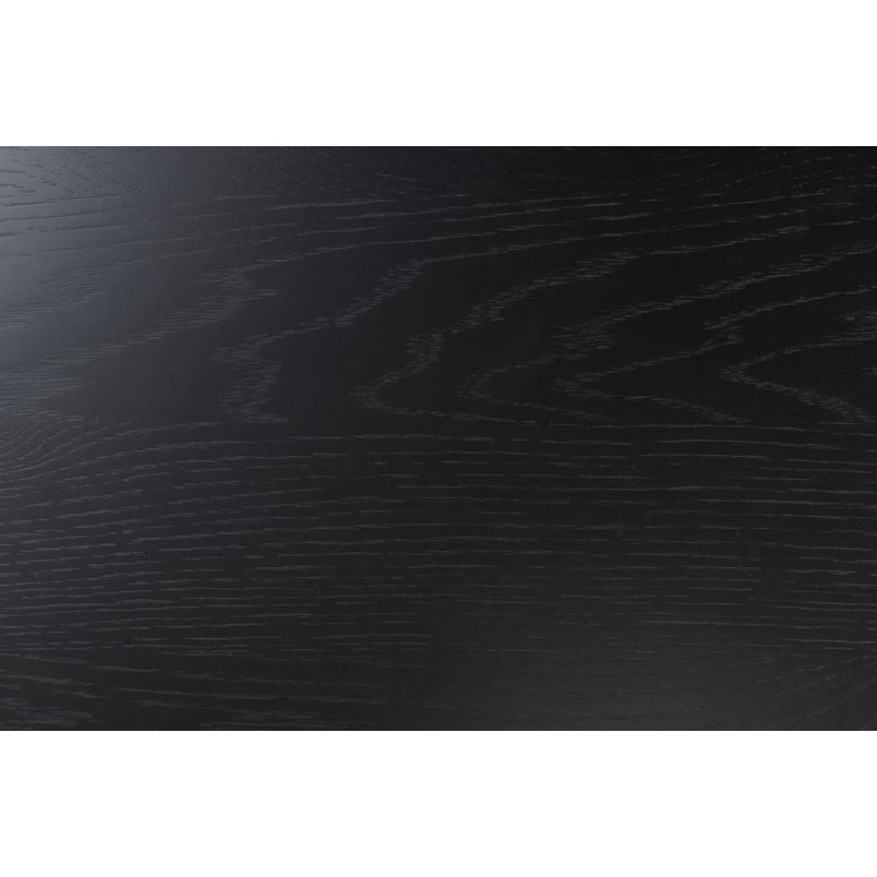 Stół rozkładany Montreux Actona | Czarny, Fornirowany 180-219x90cm