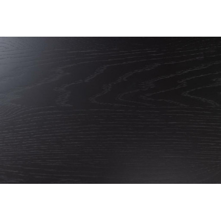 Stół rozkładany Montreux Actona | Czarny, Fornirowany 180-219x90cm