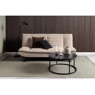 Stolik kawowy Spiro 80cm Actona - Czarny marmur, Nowoczesny design