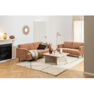 Stolik marmurowy kwadratowy Vega Actona | 90x90cm | Beżowy