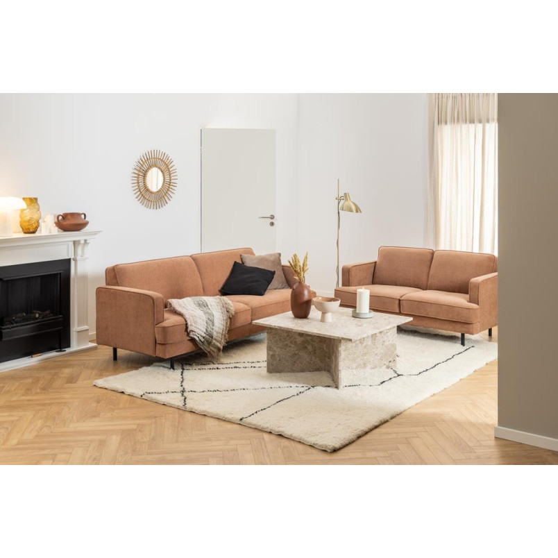 Stolik marmurowy kwadratowy Vega Actona | 90x90cm | Beżowy