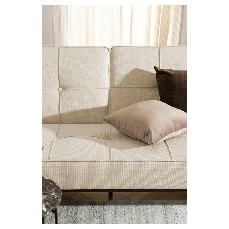 Sofa rozkładana 3-osobowa Perugia Actona | Beżowa, 198cm