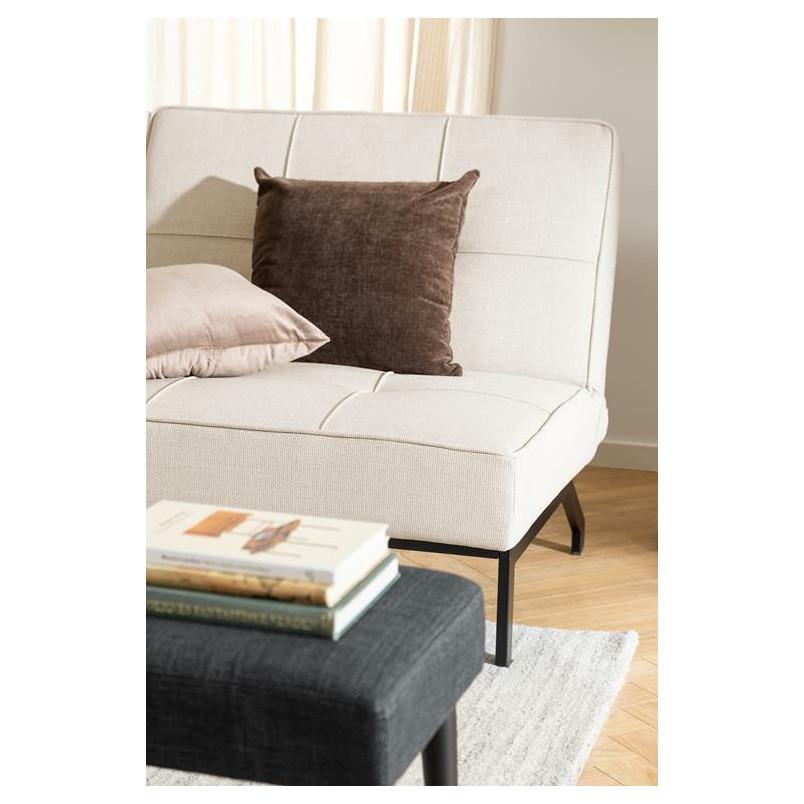 Sofa rozkładana 3-osobowa Perugia Actona | Beżowa, 198cm