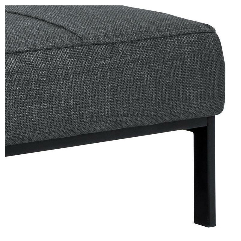 Sofa rozkładana Actona Perugia | 3 osoby, 198cm, Szary