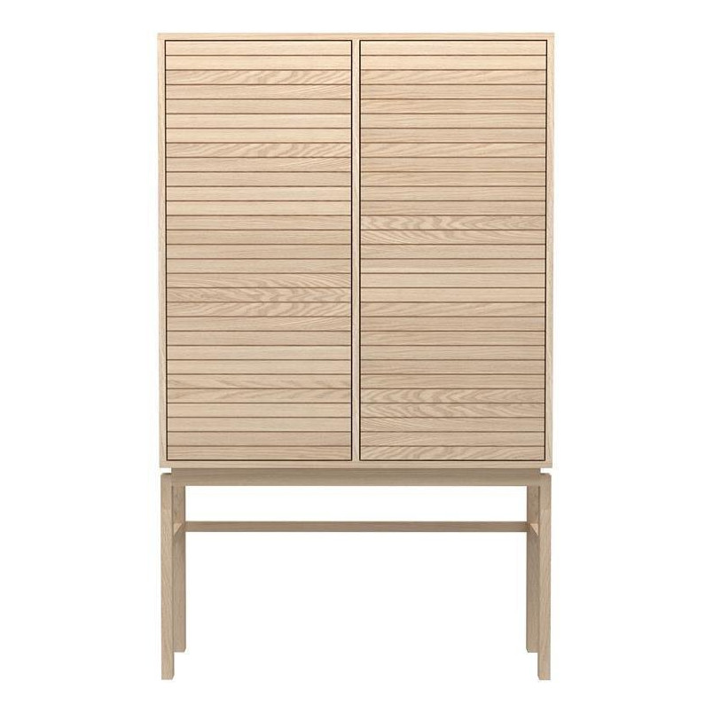 Regał Actona Linley | Bielony Dąb | 150x91cm | Sklep meblowy