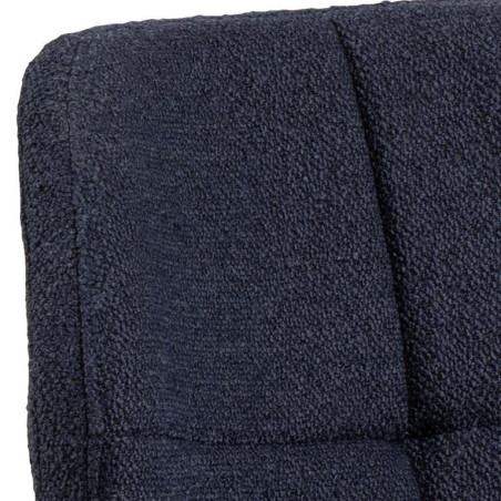 Krzesło pikowane Petri Monza Actona - Granatowe | Komfort i Styl