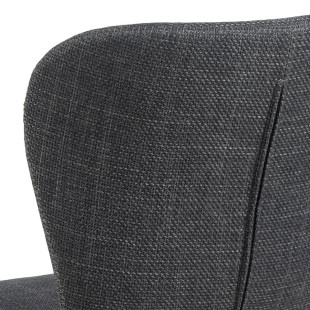 Krzesło Actona Batilda: Szare, Obrotowe, Nowoczesny Design