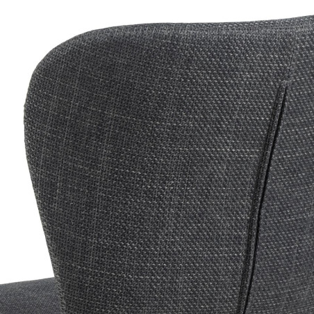 Krzesło Actona Batilda: Szare, Obrotowe, Nowoczesny Design