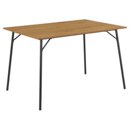 Stół loft Actona Peru 120x80cm | Dąb Dziki / Czarny - Kup Teraz!