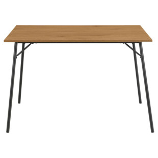 Stół loft Actona Peru 120x80cm | Dąb Dziki / Czarny - Kup Teraz!