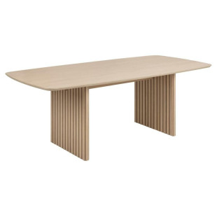 Stół Actona Christo | Dąb Bielony 220x105cm - Elegancki Design