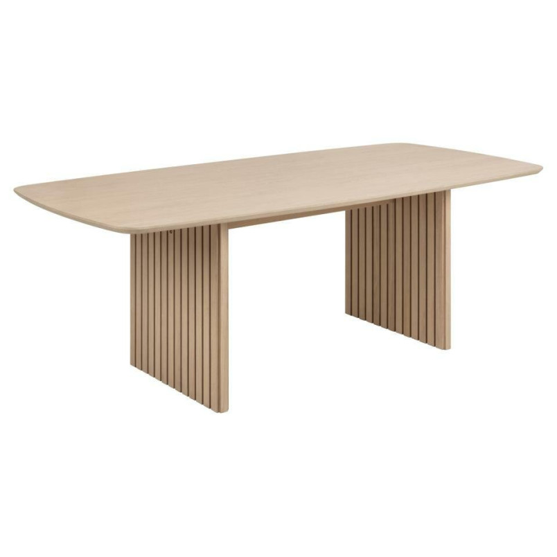 Stół Actona Christo | Dąb Bielony 220x105cm - Elegancki Design