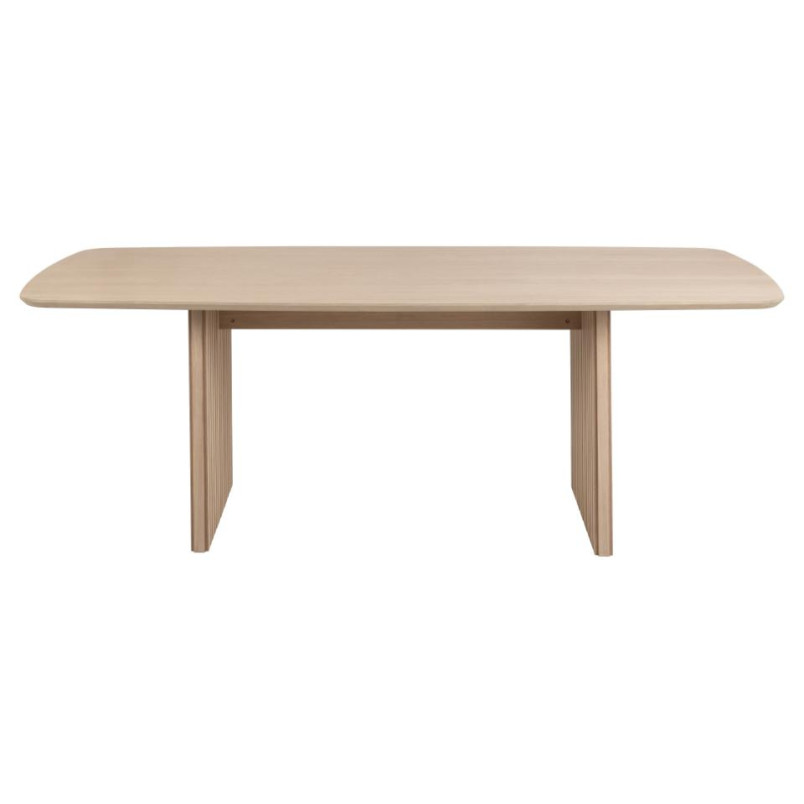 Stół Actona Christo | Dąb Bielony 220x105cm - Elegancki Design