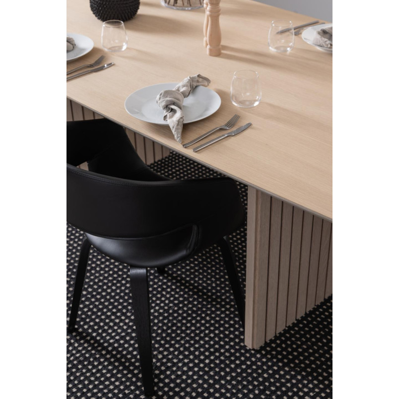 Stół Actona Christo | Dąb Bielony 220x105cm - Elegancki Design