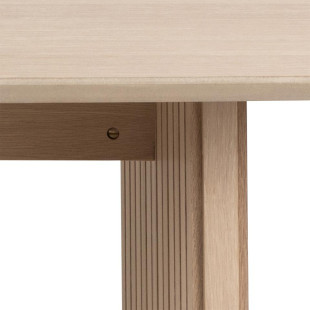 Stół Actona Christo | Dąb Bielony 220x105cm - Elegancki Design