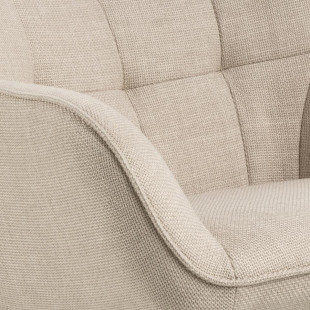 Fotel uszak Redding Actona beżowy - Komfortowy design
