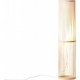 Lampa podłogowa bambusowa Nori - Boho styl | Brilliant