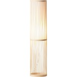 Lampa podłogowa bambusowa Nori - Boho styl | Brilliant