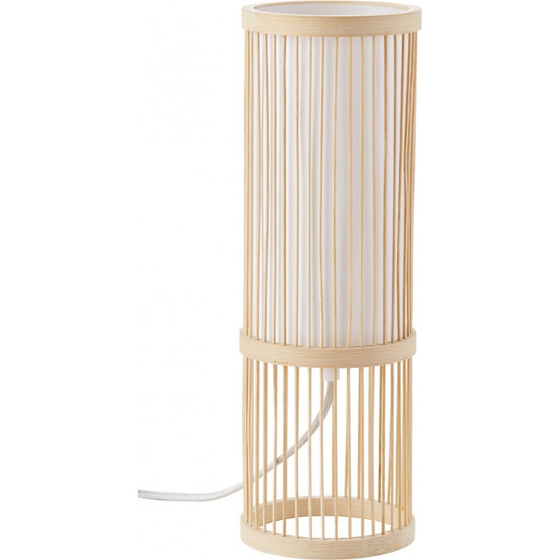 Lampa stołowa bambusowa Nori 12 - Naturalny design | Brilliant