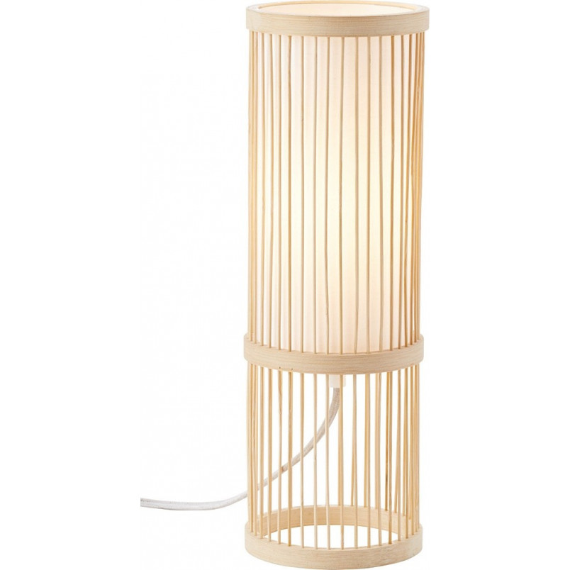 Lampa stołowa bambusowa Nori 12 - Naturalny design | Brilliant