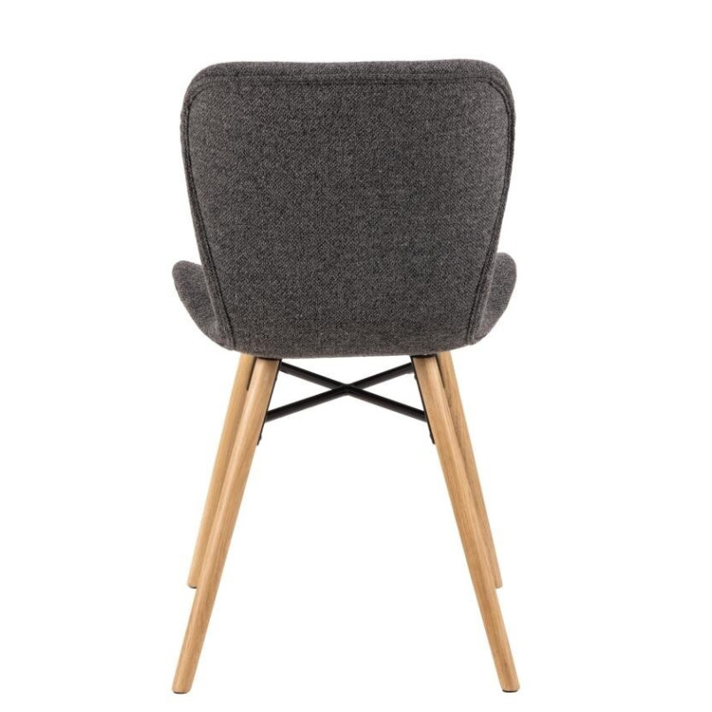 Krzesło Actona Batilda Monza: Stylowy design, antracyt, dąb - Kup teraz!