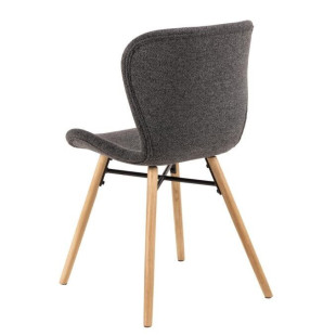 Krzesło Actona Batilda Monza: Stylowy design, antracyt, dąb - Kup teraz!