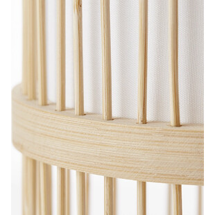 Lampa stołowa bambusowa Nori 12 - Naturalny design | Brilliant