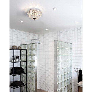 Plafon glamour z kryształkami Estelle 30 LED Chrom marki Markslojd