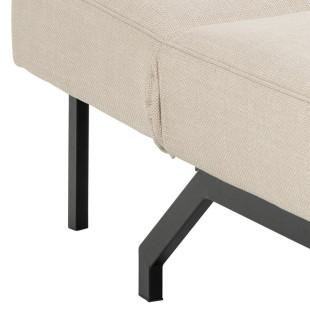 Sofa rozkładana Actona Caix, beżowa, 198cm - Komfort i styl
