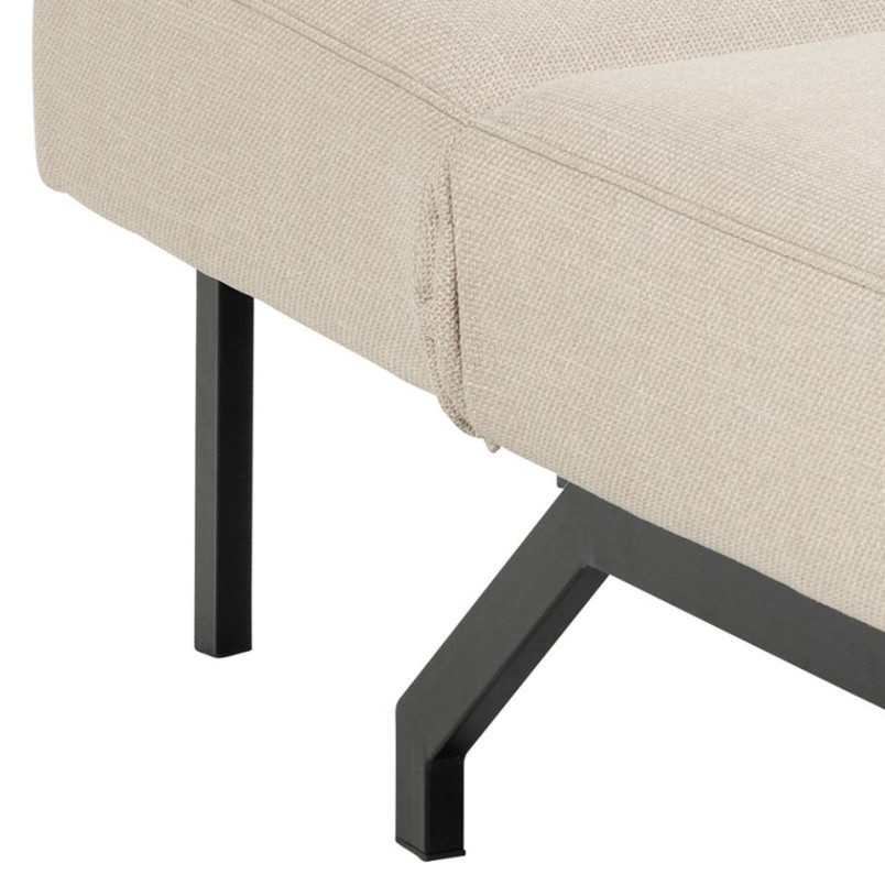 Sofa rozkładana Actona Caix, beżowa, 198cm - Komfort i styl