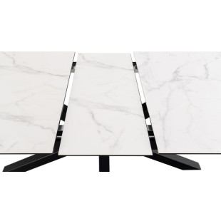 Stół rozkładany Actona Heaven: Biały marmur, 200-240x100cm - Kup Teraz!