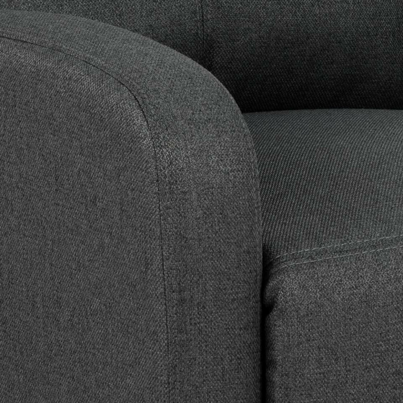 Fotel rozkładany Actona Siom antracytowy - Komfort i styl