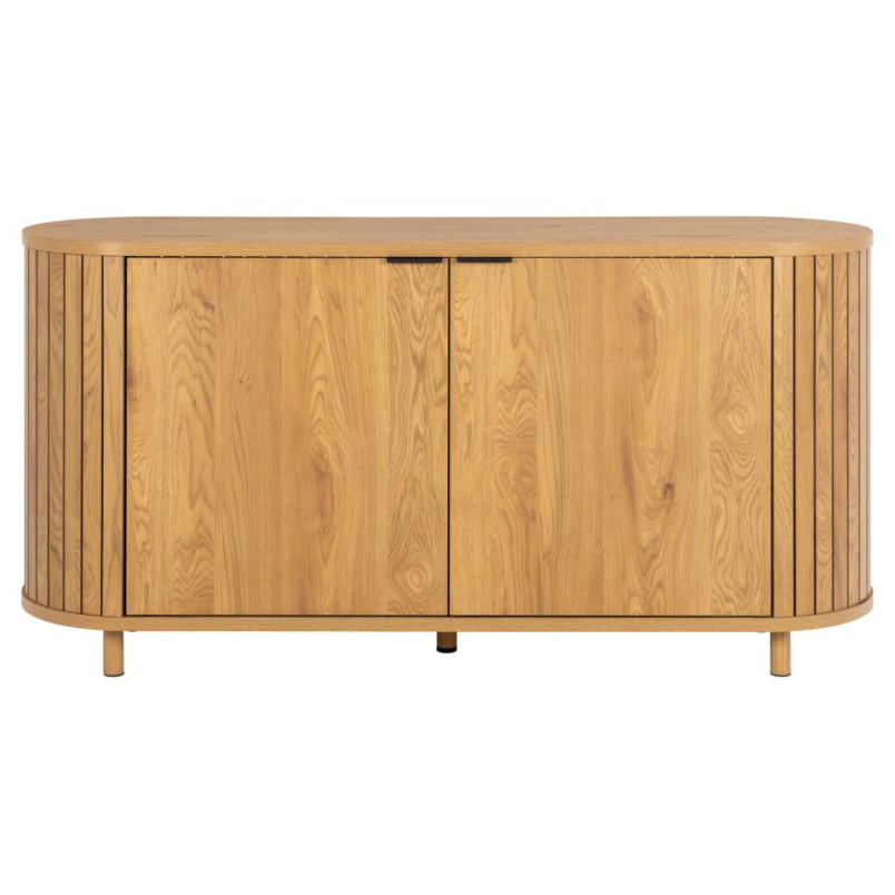 Komoda PRL Actona Colima | Owalny Design, Dąb Dziki