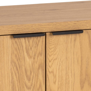 Komoda PRL Actona Colima | Owalny Design, Dąb Dziki