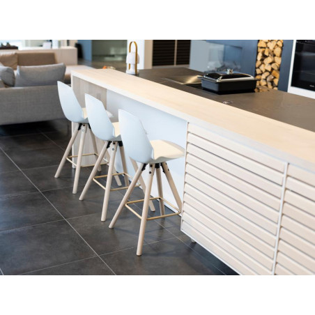Krzesło barowe Oslo Actona - Skandynawski design | Kup teraz