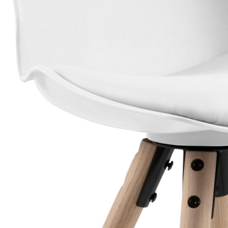 Krzesło barowe Oslo Actona - Skandynawski design | Kup teraz