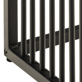 Stolik loft Actona Strington 40x40 czarny marmur - Stylowy i funkcjonalny