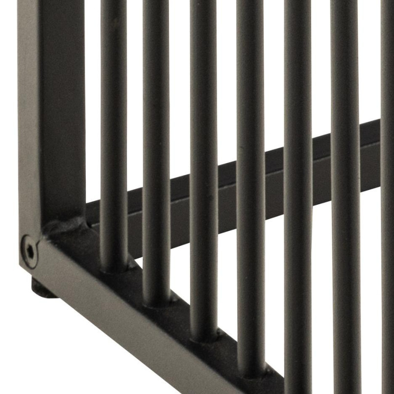 Stolik loft Actona Strington 40x40 czarny marmur - Stylowy i funkcjonalny