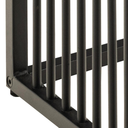 Stolik loft Actona Strington 40x40 czarny marmur - Stylowy i funkcjonalny