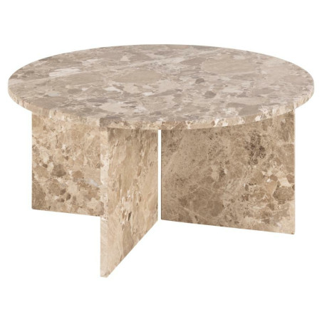 Stolik marmurowy okrągły Vega Actona | 90cm | Elegancki Design