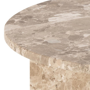 Stolik marmurowy okrągły Vega Actona | 90cm | Elegancki Design