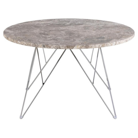 Stolik Actona Prunus | Marmurowy blat, 80cm | Elegancki design