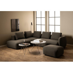 Stolik Actona Prunus | Marmurowy blat, 80cm | Elegancki design