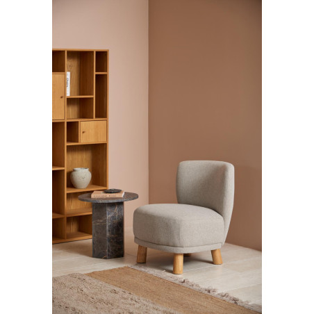 Stolik boczny Actona Naxos | Marmur, Loft | Kup online