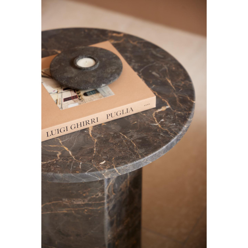 Stolik boczny Actona Naxos | Marmur, Loft | Kup online