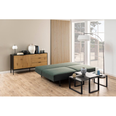 Sofa Malling zielona Actona - Funkcja spania | Kup online