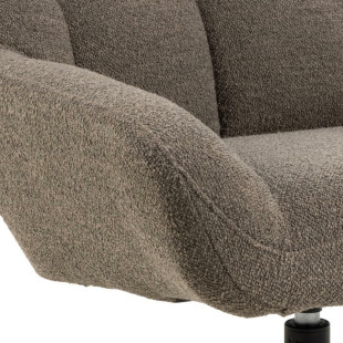 Fotel pikowany Paris Actona - Brązowy Taupe | Komfort i Styl